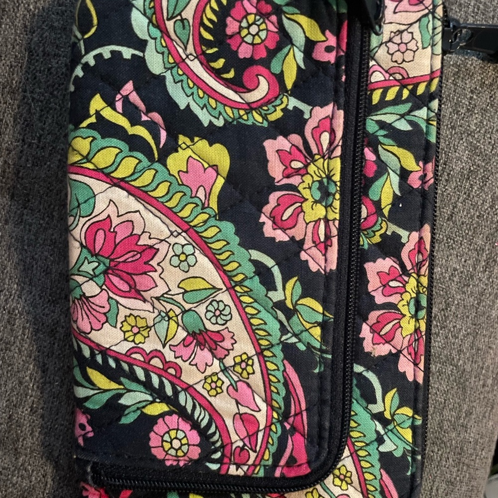 Vera Bradley Floral Paisley Wallet